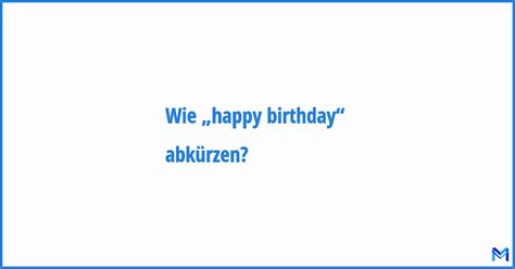 abkürzung geburtstag|BDAY steht für Geburtstag